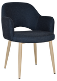 Arm Chair Albury Metal | In Stock | Nufurn Commercial Furniture 