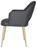 Arm Chair Albury Metal | In Stock | Nufurn Commercial Furniture 