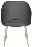 Arm Chair Albury Metal | In Stock | Nufurn Commercial Furniture 