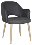 Arm Chair Albury Metal | In Stock | Nufurn Commercial Furniture 