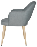 Arm Chair Albury Metal | In Stock | Nufurn Commercial Furniture 