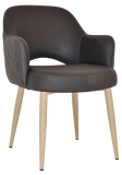 Arm Chair Albury Metal | In Stock | Nufurn Commercial Furniture 