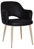 Arm Chair Albury Metal | In Stock | Nufurn Commercial Furniture 