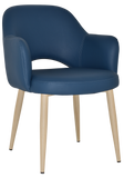 Arm Chair Albury Metal | In Stock | Nufurn Commercial Furniture 