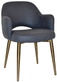 Arm Chair Albury Metal (Slim) | In Stock | Nufurn Commercial Furniture 