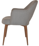 Albury Arm Chair Metal (Slim)