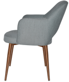 Arm Chair Albury Metal (Slim) | In Stock | Nufurn Commercial Furniture 