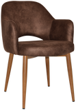 Arm Chair Albury Metal | In Stock | Nufurn Commercial Furniture 
