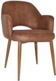 Arm Chair Albury Metal | In Stock | Nufurn Commercial Furniture 