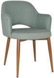 Arm Chair Albury Metal | In Stock | Nufurn Commercial Furniture 