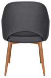 Arm Chair Albury Metal | In Stock | Nufurn Commercial Furniture 