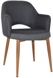 Arm Chair Albury Metal | In Stock | Nufurn Commercial Furniture 