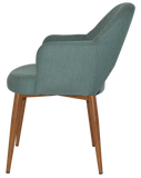 Arm Chair Albury Metal | In Stock | Nufurn Commercial Furniture 