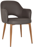 Arm Chair Albury Metal | In Stock | Nufurn Commercial Furniture 