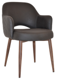 Arm Chair Albury Metal | In Stock | Nufurn Commercial Furniture 