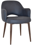 Arm Chair Albury Metal | In Stock | Nufurn Commercial Furniture 