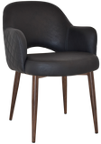 Arm Chair Albury Metal | In Stock | Nufurn Commercial Furniture 