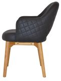 Arm Chair Albury Timber | In Stock | Nufurn Commercial Furniture 