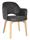 Arm Chair Albury Timber | In Stock | Nufurn Commercial Furniture 