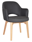Arm Chair Albury Timber | In Stock | Nufurn Commercial Furniture 