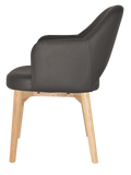 Arm Chair Albury Timber | In Stock | Nufurn Commercial Furniture 