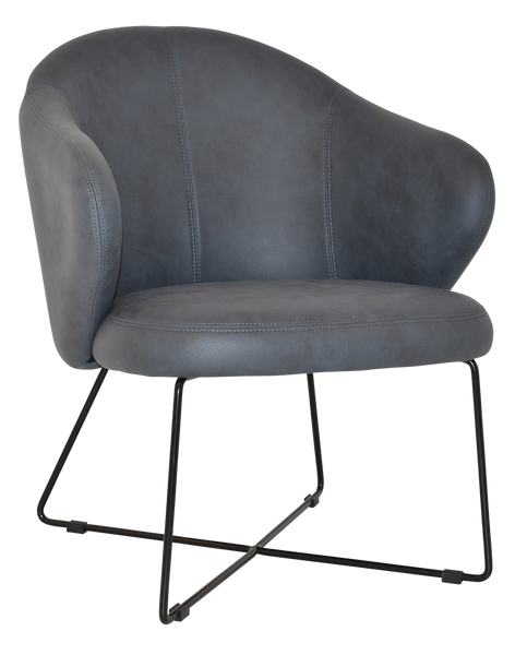 Arm Chair Hugo Cross Sled | In Stock