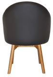 Arm Chair Hugo Timber | In Stock | Nufurn Commercial Furniture 