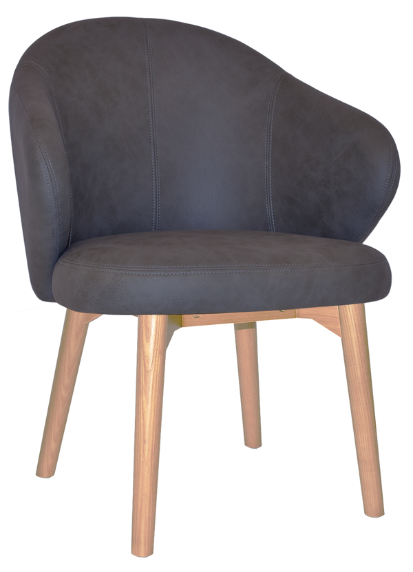 Arm Chair Hugo Timber | In Stock | Nufurn Commercial Furniture 