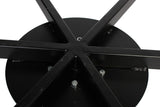Base Table Danube Xl Disc 720mm Black | In Stock | Nufurn Commercial Furniture 