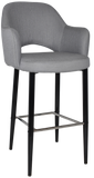 Albury Arm Bar Stool 750 Metal | In Stock | Nufurn Commercial Furniture 
