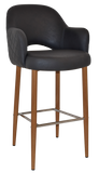 Albury Arm 750 Bar Stool Metal