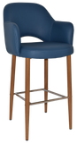 Albury Arm Bar Stool 750 Metal | In Stock | Nufurn Commercial Furniture 