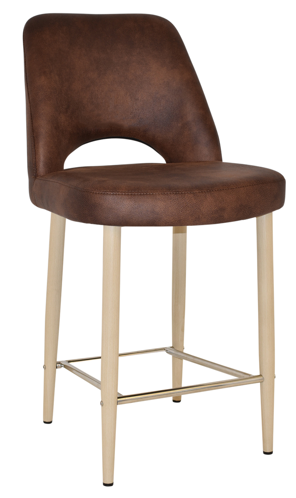 Albury Side Bar Stool 650 Metal | In Stock | Nufurn Commercial Furniture 