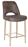 Albury Side Bar Stool 650 Metal | In Stock | Nufurn Commercial Furniture 