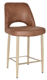 Albury Side Bar Stool 650 Metal | In Stock | Nufurn Commercial Furniture 