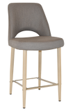 Albury Side Bar Stool 650 Metal | In Stock | Nufurn Commercial Furniture 