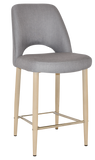 Albury Side Bar Stool 650 Metal | In Stock | Nufurn Commercial Furniture 