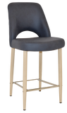 Albury Side Bar Stool 650 Metal | In Stock | Nufurn Commercial Furniture 