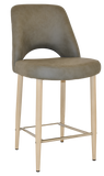 Albury Side Bar Stool 650 Metal | In Stock | Nufurn Commercial Furniture 
