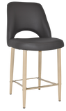 Albury Side Bar Stool 650 Metal | In Stock | Nufurn Commercial Furniture 