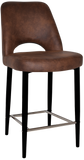 Albury Side Bar Stool 650 Metal | In Stock | Nufurn Commercial Furniture 