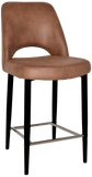 Albury Side Bar Stool 650 Metal | In Stock | Nufurn Commercial Furniture 