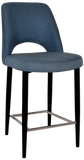 Albury Side Bar Stool 650 Metal | In Stock | Nufurn Commercial Furniture 