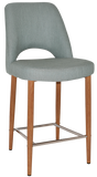 Albury Side Bar Stool 650 Metal | In Stock | Nufurn Commercial Furniture 