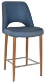 Albury Side Bar Stool 650 Metal | In Stock | Nufurn Commercial Furniture 