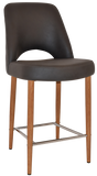 Albury Side Bar Stool 650 Metal | In Stock | Nufurn Commercial Furniture 