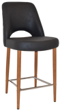 Albury Side Bar Stool 650 Metal | In Stock | Nufurn Commercial Furniture 