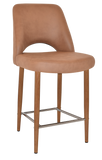 Albury Side Bar Stool 650 Metal | In Stock | Nufurn Commercial Furniture 