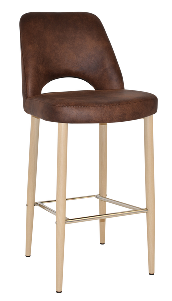 Albury Side Bar Stool 750 Metal | In Stock | Nufurn Commercial Furniture 