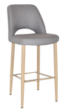 Albury Side Bar Stool 750 Metal